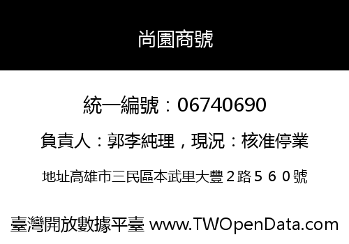 尚園商號
