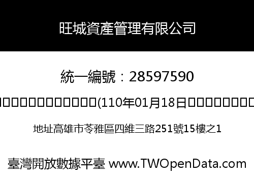 旺城資產管理有限公司