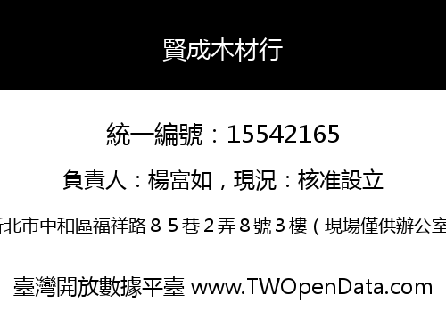 賢成木材行