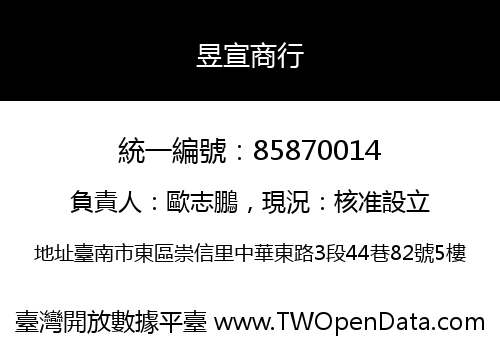 昱宣商行