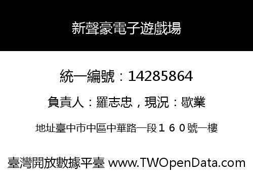 新聲豪電子遊戲場