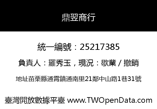鼎翌商行