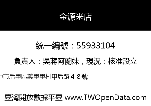 金源米店