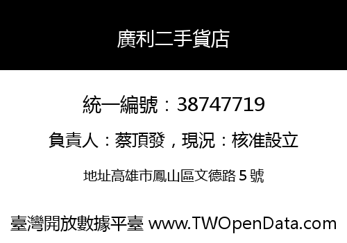 廣利二手貨店