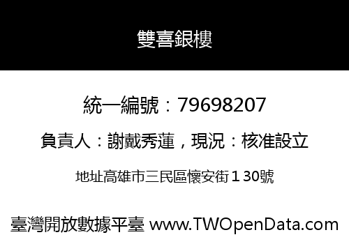 雙喜銀樓