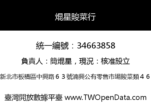 焜星賐菜行