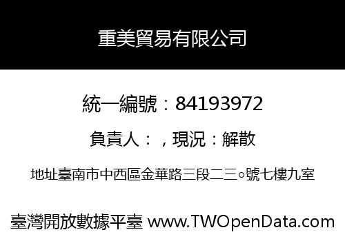 重美貿易有限公司