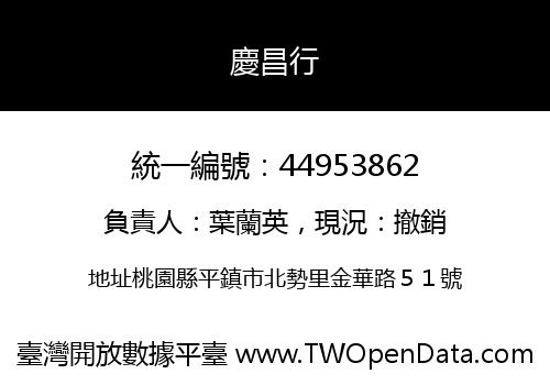 慶昌行