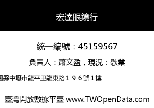 宏達眼鏡行