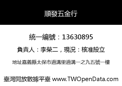 順發五金行