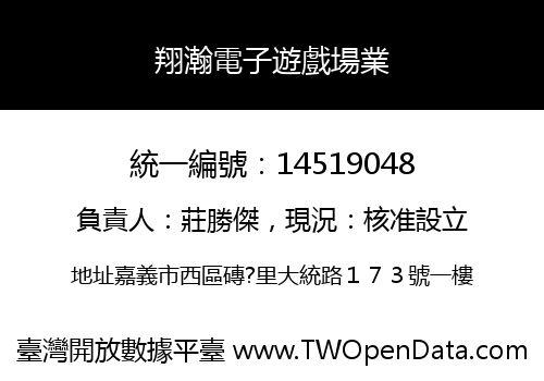 翔瀚電子遊戲場業