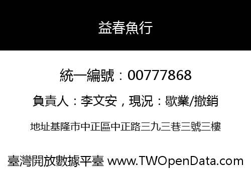 益春魚行