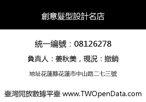創意髮型設計名店