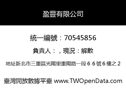 盈豐有限公司