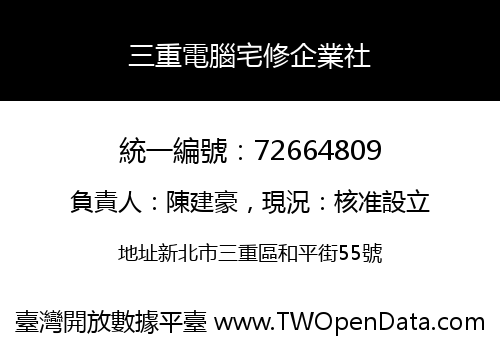 三重電腦宅修企業社