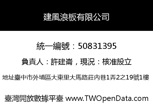 建風浪板有限公司