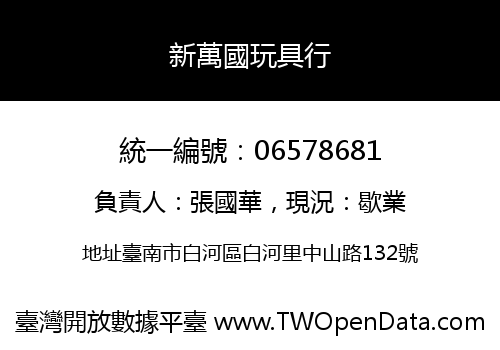 新萬國玩具行