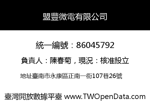盟豐微電有限公司