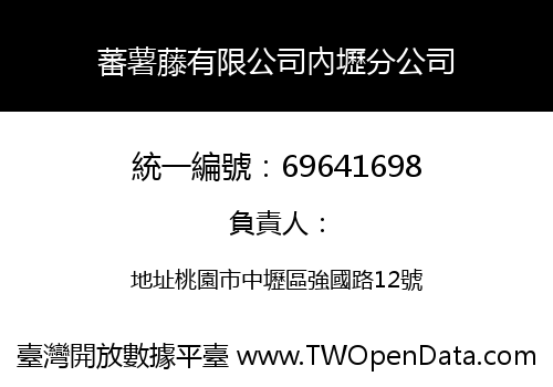 蕃薯藤有限公司內壢分公司