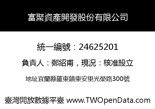 富聚資產開發股份有限公司