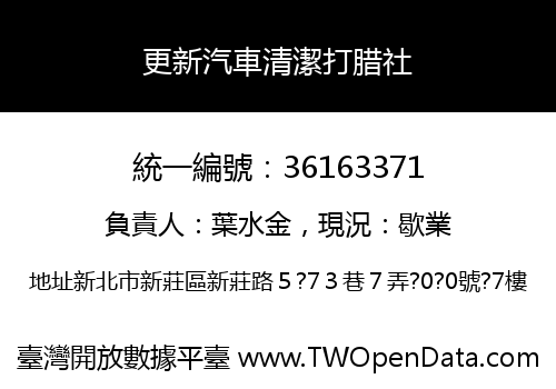 更新汽車清潔打腊社