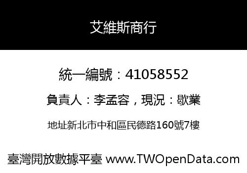 艾維斯商行