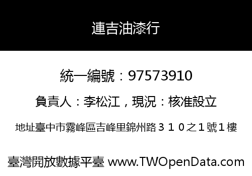 連吉油漆行