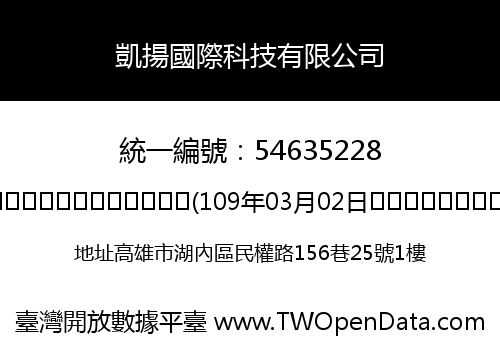 凱揚國際科技有限公司