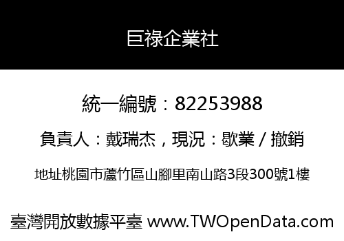 巨祿企業社