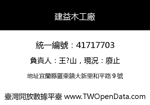 建益木工廠