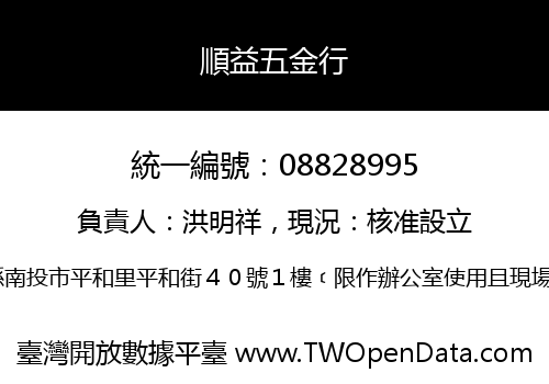 順益五金行