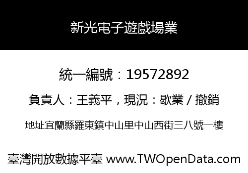 新光電子遊戲場業