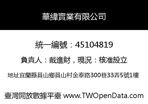 華緯實業有限公司