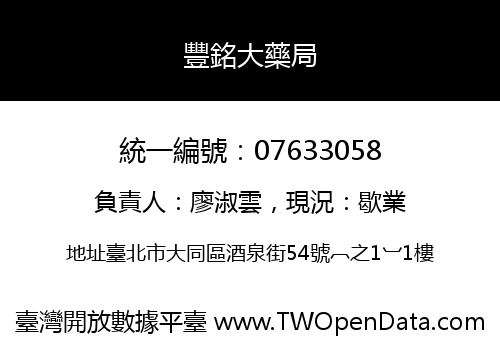 豐銘大藥局