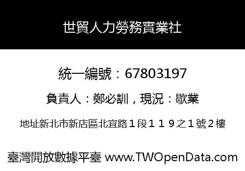世貿人力勞務實業社
