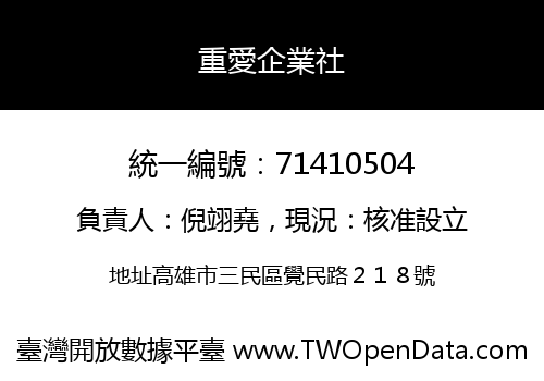 重愛企業社