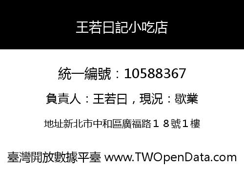 王若曰記小吃店