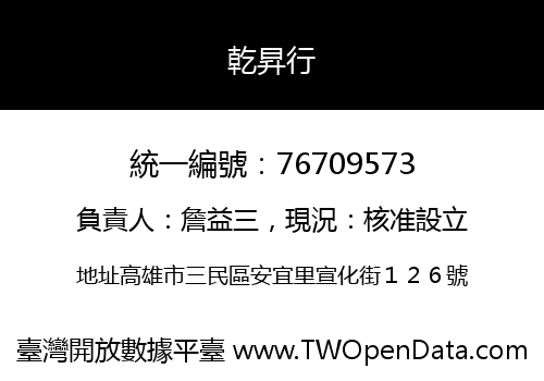乾昇行