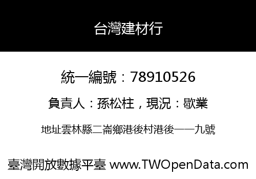 台灣建材行