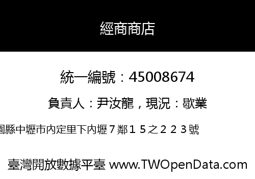 經商商店
