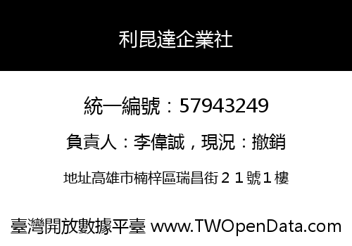 利昆達企業社