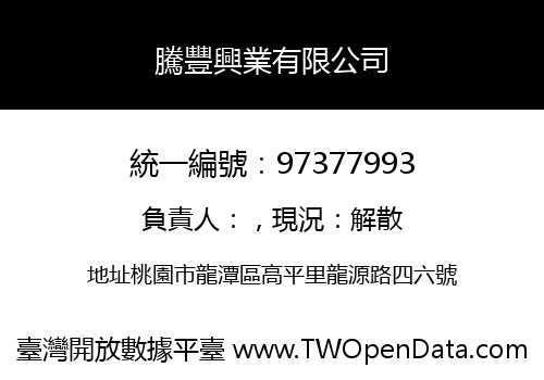 騰豐興業有限公司