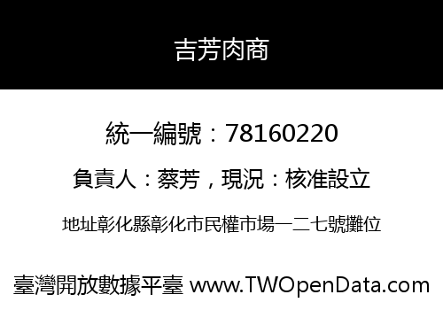 吉芳肉商
