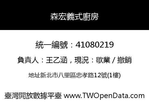 森宏義式廚房