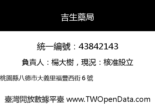 吉生藥局