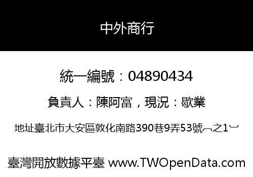 中外商行