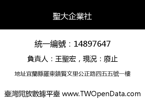 聖大企業社