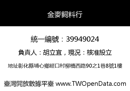 金麥飼料行