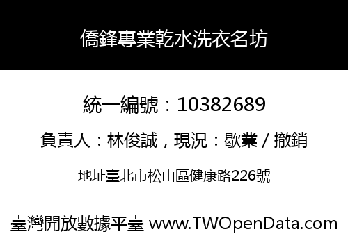 僑鋒專業乾水洗衣名坊