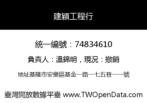 建穎工程行